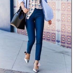 J.Crew Ryder Navy Blue Pants EUC